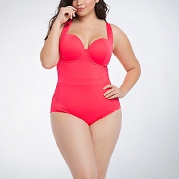 torrid Other - Torrid Lattice Glo OnePiece Swimsuit NWT 2x